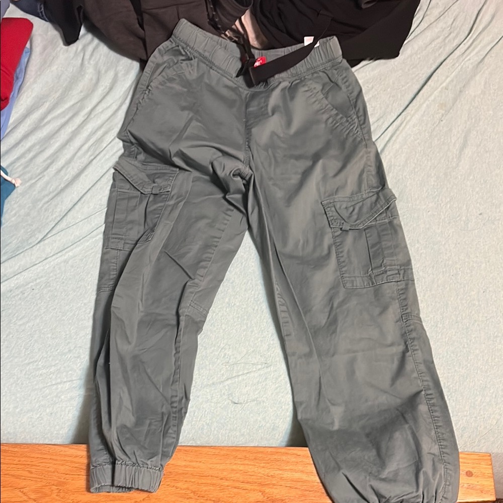 UNIONBAY Gray Cargo Pants Durable Utility Style